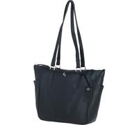 Ashwood Women’s Elegant Leather Tote Bag, Genuine Leather Handbag with Silver Hardware & Multiple Pockets, Shoulder Bag for Work, Travel & Everyday Use: Oxford (Black)