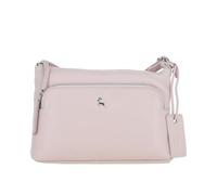 Ashwood Women’s Genuine Leather Crossbody Bag - Elegant Compact Shoulder Handbag with Adjustable Strap and Multiple Compartments - Bristol (Blush)
