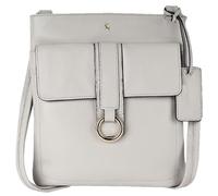 Ashwood Women’s Genuine Leather Crossbody - Elegant Shoulder Handbag with Adjustable Strap, Secure Zip Closure & Multiple Pockets: 64033 (Ice Grey)