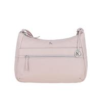 Ashwood Women’s Genuine Leather Shoulder Bag - Black Zip-Top Handbag with Magnetic Front Pocket & Adjustable Strap: Meath