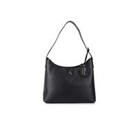 Ashwood Women’s Real Leather Hobo Shoulder Bag - Gold Hardware - Soft Slouchy Design, Elegant Everyday Handbag: 64203 (Black)