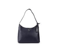 Ashwood Women’s Real Leather Hobo Shoulder Bag - Gold Hardware - Soft Slouchy Design, Elegant Everyday Handbag: 64203 (Cotswold Navy)