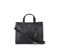 Ashwood Women’s Real Leather Tote Bag - Elegant Handbag with Adjustable Strap, Gold Hardware and Magnetic Closure: 64198 (Black)