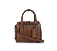 Ashwood Women’s Real Leather Tote Crossbody Bag - Genuine Leather Shoulder Handbag with Adjustable Strap, Gold Hardware & Jacquard Floral Lining, Elegant Work & Everyday Bag: 64064