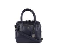 Ashwood Women’s Real Leather Tote Crossbody Bag - Gold Hardware with Jacquard Floral Lining and Adjustable Strap, Elegant Everyday Handbag: 64064 (Cotswold Navy)