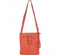 Ashwood Women's Genuine Leather Cross Body Bag - Soft Lambs Leather with Zip Closure, External Pockets & Adjustable Strap - Organised Travel Shoulder Bag: 63621/Tab (Burnt Orange)