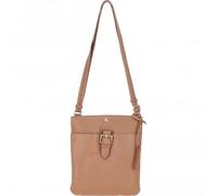 Ashwood Women's Genuine Leather Cross Body Bag - Soft Lambs Leather with Zip Closure, External Pockets & Adjustable Strap - Organised Travel Shoulder Bag: 63621/Tab (Butterscotch)