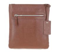 Ashwood Women's Genuine Leather Crossbody Bag - Anti-Theft Pocket, Multiple Organiser Compartments, Adjustable Strap and Heavy-Duty Zippers - Stylish Everyday Shoulder Bag: CB-3 (Tan)