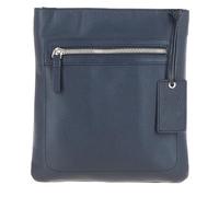 Ashwood Women's Genuine Leather Crossbody Bag - Anti-Theft Pocket, Multiple Organiser Compartments, Adjustable Strap and Heavy-Duty Zippers - Stylish Everyday Shoulder Bag: CB-3 (Navy)