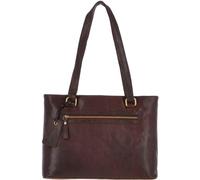 Ashwood Womens Medium Vintage Leather Handbag: G26 - One Size - Brandy Brown - Leather