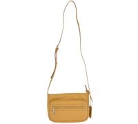 Ashwood Womens Small Compact Leather Crossbody Bag: 62662 - One Size - Yellow - Leather