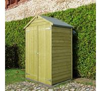 Ashworth 2' 10" x 3' 11" Apex Shed - Premium Pressure Treated Overlap