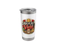 ASI ES LA VIDA - A Spanish Saying WHICH Means That's Life Stainless Steel Insulated Tumbler