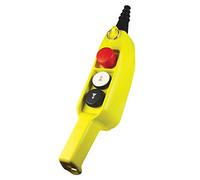 ASI P03D2 3 Button Pistol Grip Pendant Station, Two Speed, EMERGENCY Stop, 4No/1NC Contacts, UP-Down Arrows
