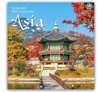 Asia - Asien 2027 - 16-Monatskalender: Original The Gifted Stationery Co. Ltd [Mehrsprachig] [Kalender]