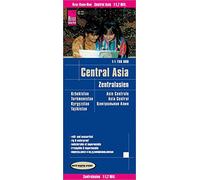 Asia Central rkh r/v (r) wp GPS: world mapping project (Central Asia (1:1.700.000): Uzbekistan, Kyrgyzstan, Turkmenistan and Tajikistan)