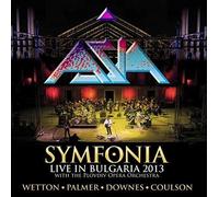 ASIA - SYMFONIA-LIVE IN BULGARIA 2013 (2CD+DVD DIGIPAK) 2 CD+DVD NEW