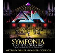 Asia - Symfonia - Live in Bulgaria 2013 (Color Giallo E Blu Limited Edt.) [VINYL]