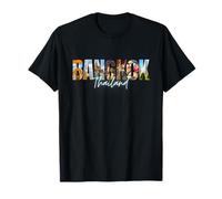 Asia Travel Destination Landmark Souvenir Thailand Bangkok T-Shirt