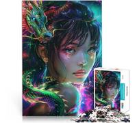 Asia woman a dragon2000 Piece Jigsaws for teenagers Puzzle Game Toys Wall Decoration Unique Birthday and Xmas Gifts 70x100cm