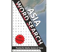 Asia Word Search: Discover Asia One Puzzle at a Time-Landmarks, Languages, Foods & More