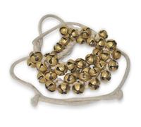 AsiaCraft Kathak Ghungroo Pair, (25+25) Big Bells Tied with Cotton Cord