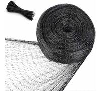 ASIAD Bird Net Bird Net Close-Meshed Pond Net Leaf Net for Leaf Net Pigeon Net Plant Net Protective Net Garden Net Tree Net Balcony Blueberries,Black,2 * 9m