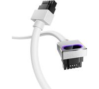 AsiaHorse Hydrus 12+4 Pin (16 Pin) 12VHPWR GPU Modular Cable (Type A) - Direct Connect Cable for NVIDIA RTX 40/5070/5080 Series Graphics Cards - No Extension Cable. Hydrus-16PIN-WHITE-A