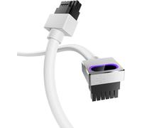 AsiaHorse Hydrus 12+4-Pin (16 Pin) 12VHPWR GPU Modular Cable (Type B) - Direct Connect Cable for NVIDIA RTX 40/5070/5080 Series Graphics Cards - No Extension Cable. Hydrus-16PIN-WHITE-B