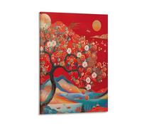 Asian Art Poster Chinese Oriental Art Poster Chinese Art South Asian Art Chinese Wall Art Oriental Decor Poster Oriental Wall Art Poster Asian Decor Poster 36 Canvas Poster Bedroom Decor Landscape Off
