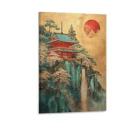 Asian Art Poster Chinese Oriental Art Poster Chinese Art South Asian Art Chinese Wall Art Oriental Decor Poster Oriental Wall Art Poster Asian Decor Poster 6 Canvas Poster Bedroom Decor Landscape Offi