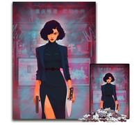 Asian Assassin JigsawPuzzle 1000 Pieces for Adults Puzzles for Adults Family Fun Activity Brain Challenge for Teenager 1000 PCS(38x26cm)