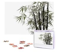 Asian Bamboo Wooden Puzzles 1000 Pieces Personalized Jigsaw Puzzle For Adults Interesting Custom Photo Puzzles Gift For Holiday Birthday Wedding Anniversay