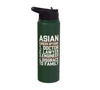 Asian Career Options Stainless Steel Insulated Water Bottle