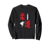 Asian Characters and the Art of Self-Defense in Judo Sweatshirt