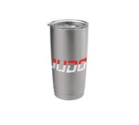 Asian Characters in Judo Tradition Meets Technique Stainless Steel Insulated Tumbler