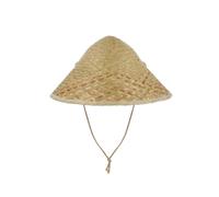 Asian Conical Straw Hat for Adults - Traditional Bamboo Rice Paddy Hat, Lightweight Woven Sun Hat for Gardening, Farming, Festivals, Costume, Beach, Fishing & Outdoor Use