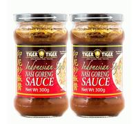 Asian Cooking Paste & Sauce 300g (Pack of 2) - Authentic Cooking Sauce | Asian Noodle Soup Base, Stir Fry & Marinate Paste (Indonesia Style Nasi Goreng Sauce)