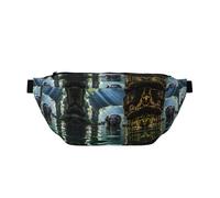 Asian elephant in the water Versatile Running Waist Pack Lightweight Breathable and Adjustable for Travel Cycling and Everyday Use