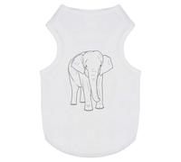 'Asian Elephant' Pet Dog/Cat T-Shirt (PT00098154)