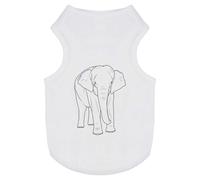'Asian Elephant' Pet Dog/Cat T-Shirt (PT00098155)