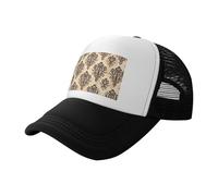 Asian Elephants Adult Mesh Baseball Cap Unisex Breathable Hat For Outdoor Sports Sun Protection Adjustable Headwear Suitable For Jogging Golf Tennis Fishing Hiking Camping Spring Summer Autumn