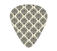 Asian Elephants Print Guitar Picks,12 Pack Guitar Plectrums Thin, For Bass Electric Acoustic Guitars Ukulele