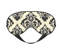 Asian Elephants Print Sleep Eye Mask Outdoor Indoor Travel Camping Meditation Yoga Shift Work Breathable