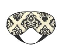 Asian Elephants Print Sleep Eye Mask Outdoor Indoor Travel Camping Meditation Yoga Shift Work Breathable