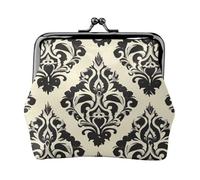 Asian Elephants Print Versatile Coin Purse Exquisite Mini Wallet Cute Change Pouch for Any Occasion