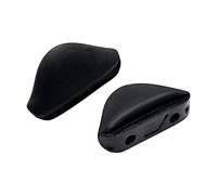 Asian Fit Nose Pads for Oakley Crosslink OX8030 Glasses - Black Hard Base