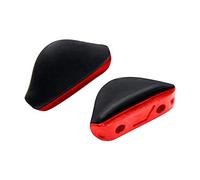 Asian Fit Nose Pads for Oakley Crosslink OX8030 Glasses - Red Hard Base