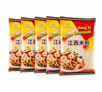 Asian Food Bundle Rice Noodles Vermicelli with Gluten Free Teriyaki, Hoisin & Chilli Garlic Sauce Multipack (5 Pack Rice Noodles)