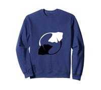 Asian Ginkgo Leaves Gingko Tree Maidenhair Tree Botanical Sweatshirt